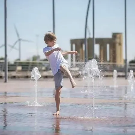 Duplex Capricia Met Zwembad Jachthaven 니우포르트