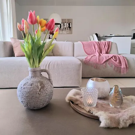 아파트 Duplex Capricia Met Zwembad Jachthaven 니우포르트