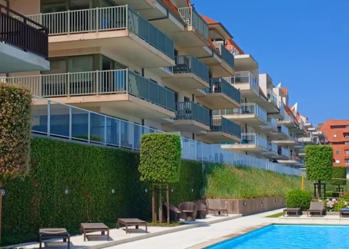 Duplex Capricia Met Zwembad Jachthaven * 니우포르트