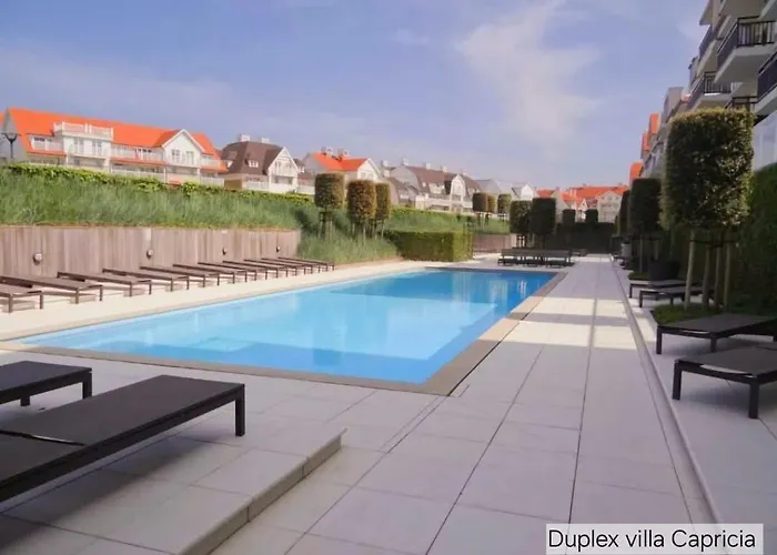 Duplex Capricia Met Zwembad Jachthaven 아파트 니우포르트