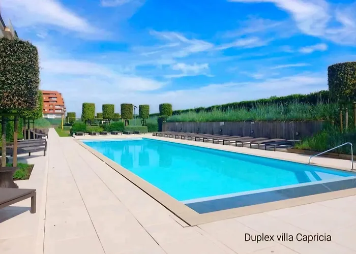 아파트 Duplex Capricia Met Zwembad Jachthaven 니우포르트